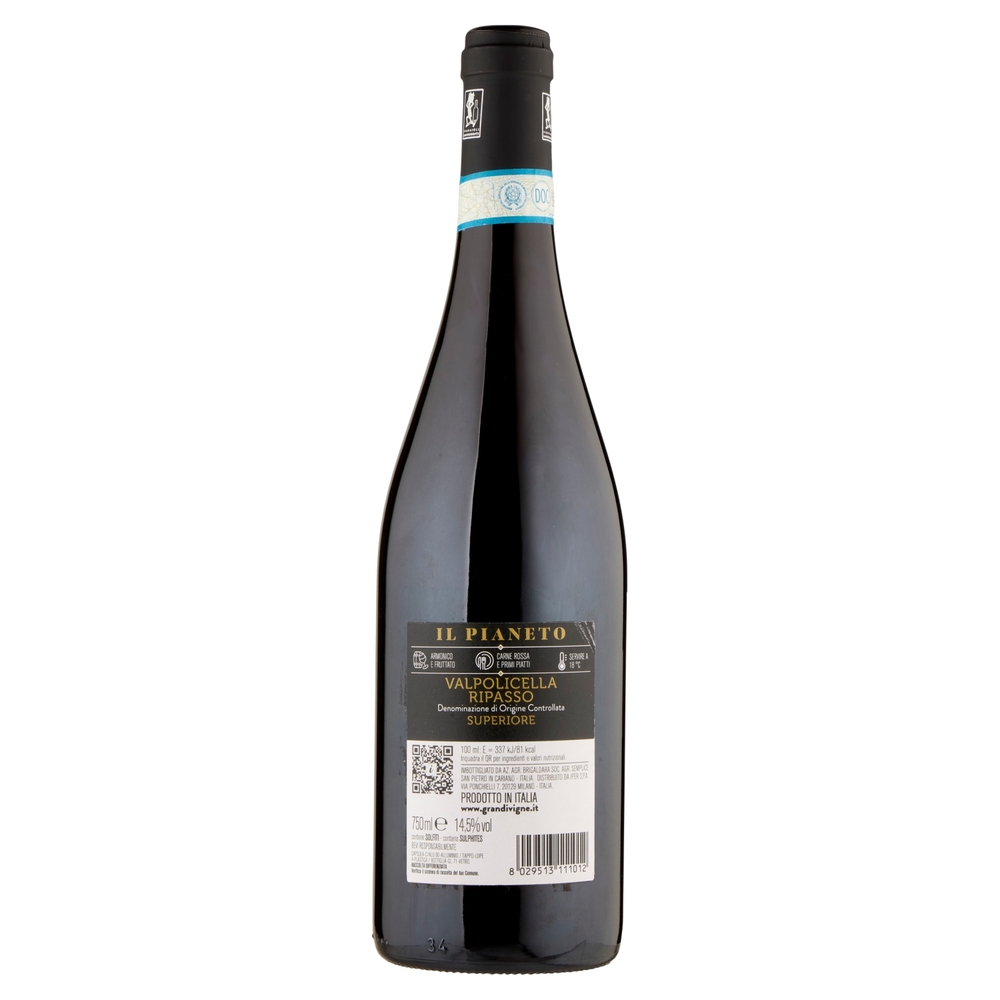 Grandi Vigne il Pianeto Valpolicella Ripasso DOC Superiore 750 ml