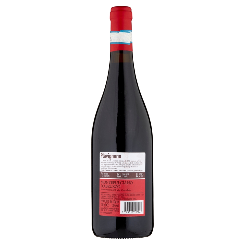 Grandi Vigne Plavignano Montepulciano d'Abruzzo DOC 750 ml