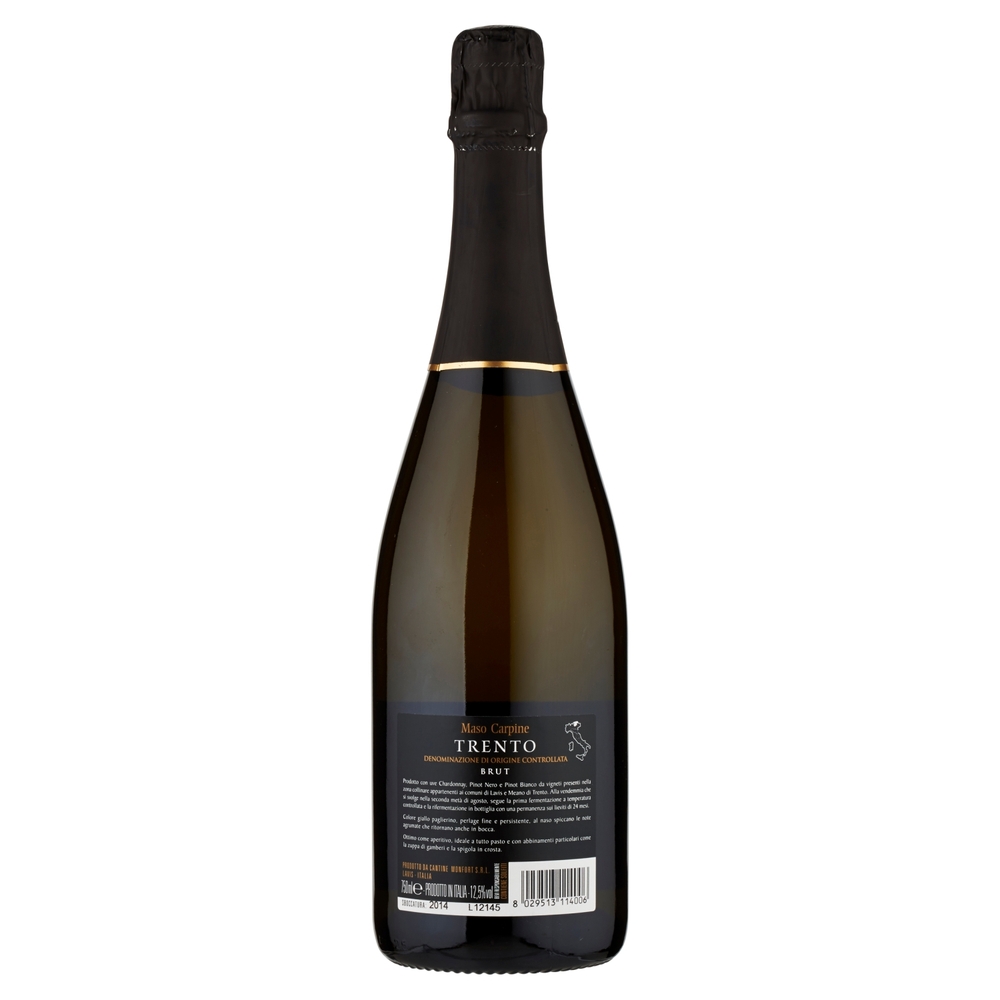 Grandi Vigne Maso Carpine Metodo Classico Trento DOC Brut 750 ml