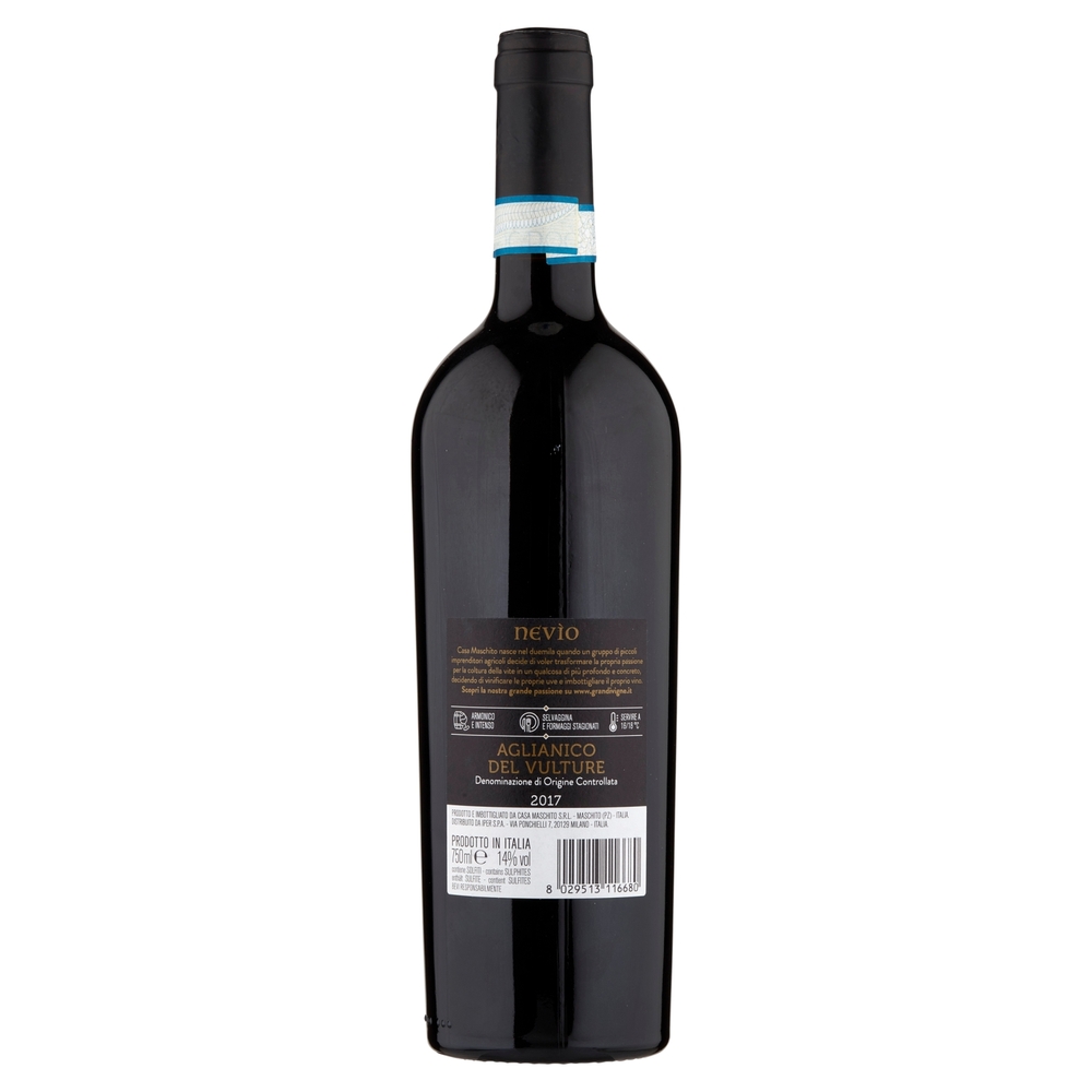 Grandi Vigne Nevìo Aglianico del Vulture DOC 750 ml