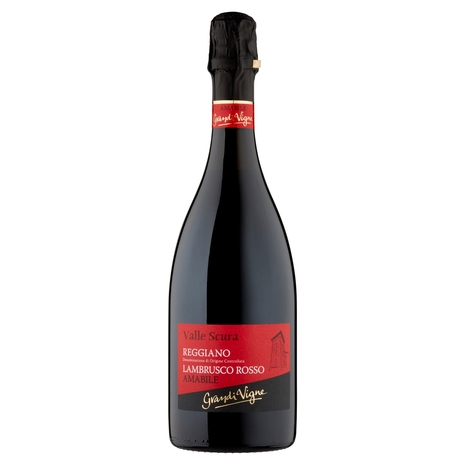 Grandi Vigne Valle Scura Reggiano DOC Lambrusco Rosso Amabile 750 ml