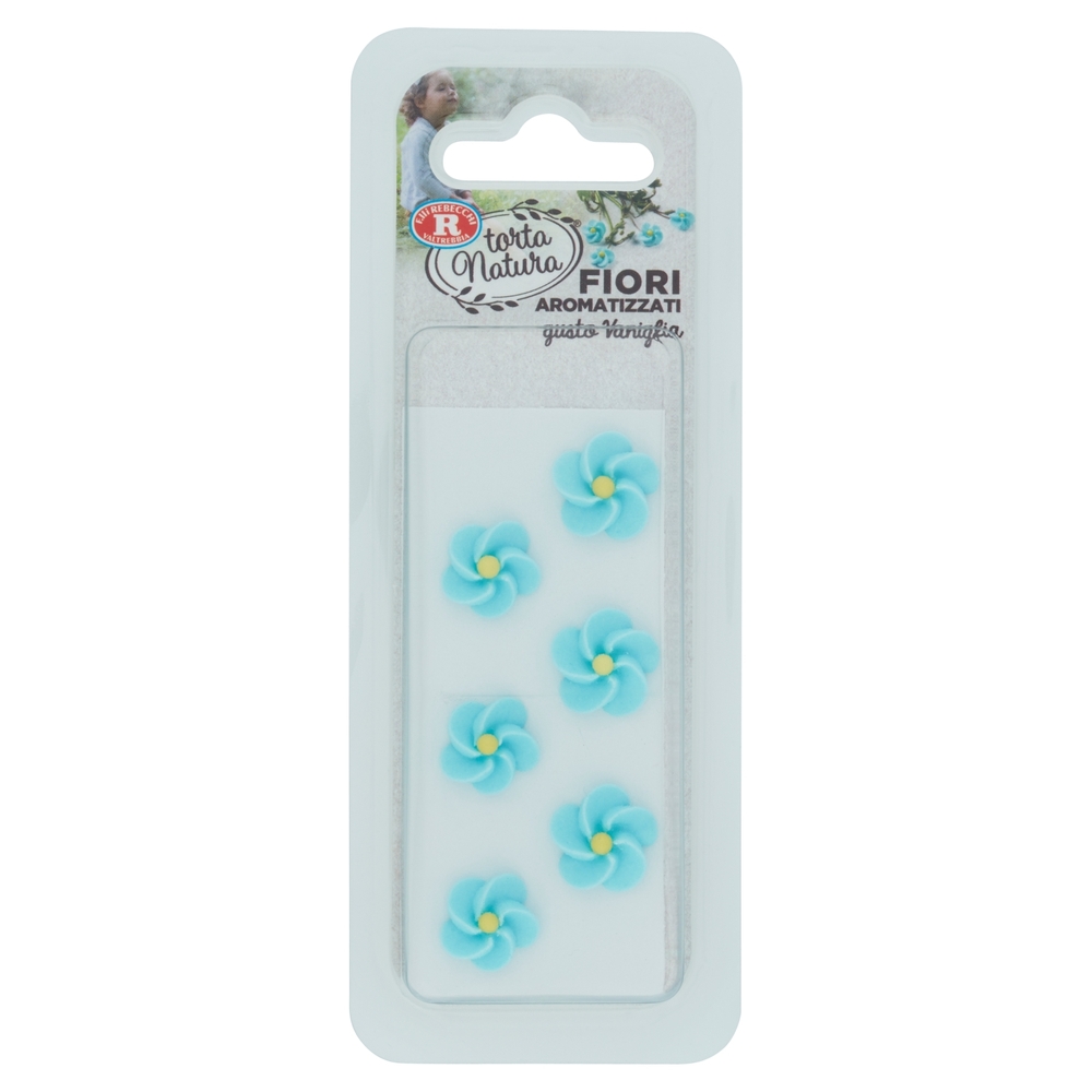 F.lli Rebecchi Valtrebbia torta Natura Fiori Aromatizzati gusto Vaniglia 5 g