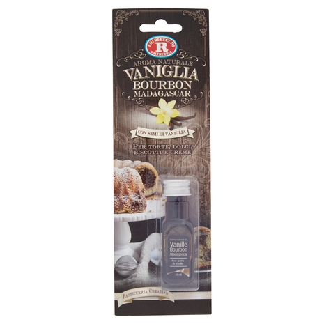 F.lli Rebecchi Valtrebbia Pasticceria Creativa Aroma Naturale Vaniglia Bourbon Madagascar 20 ml
