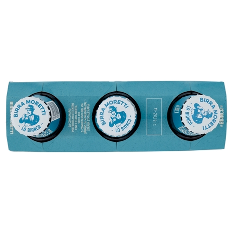 Birra Moretti la Bianca 5.0 3 x 33 cl