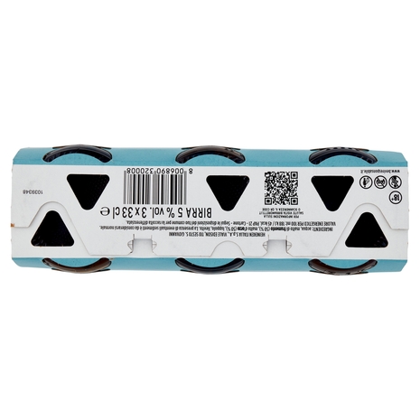 Birra Moretti la Bianca 5.0 3 x 33 cl