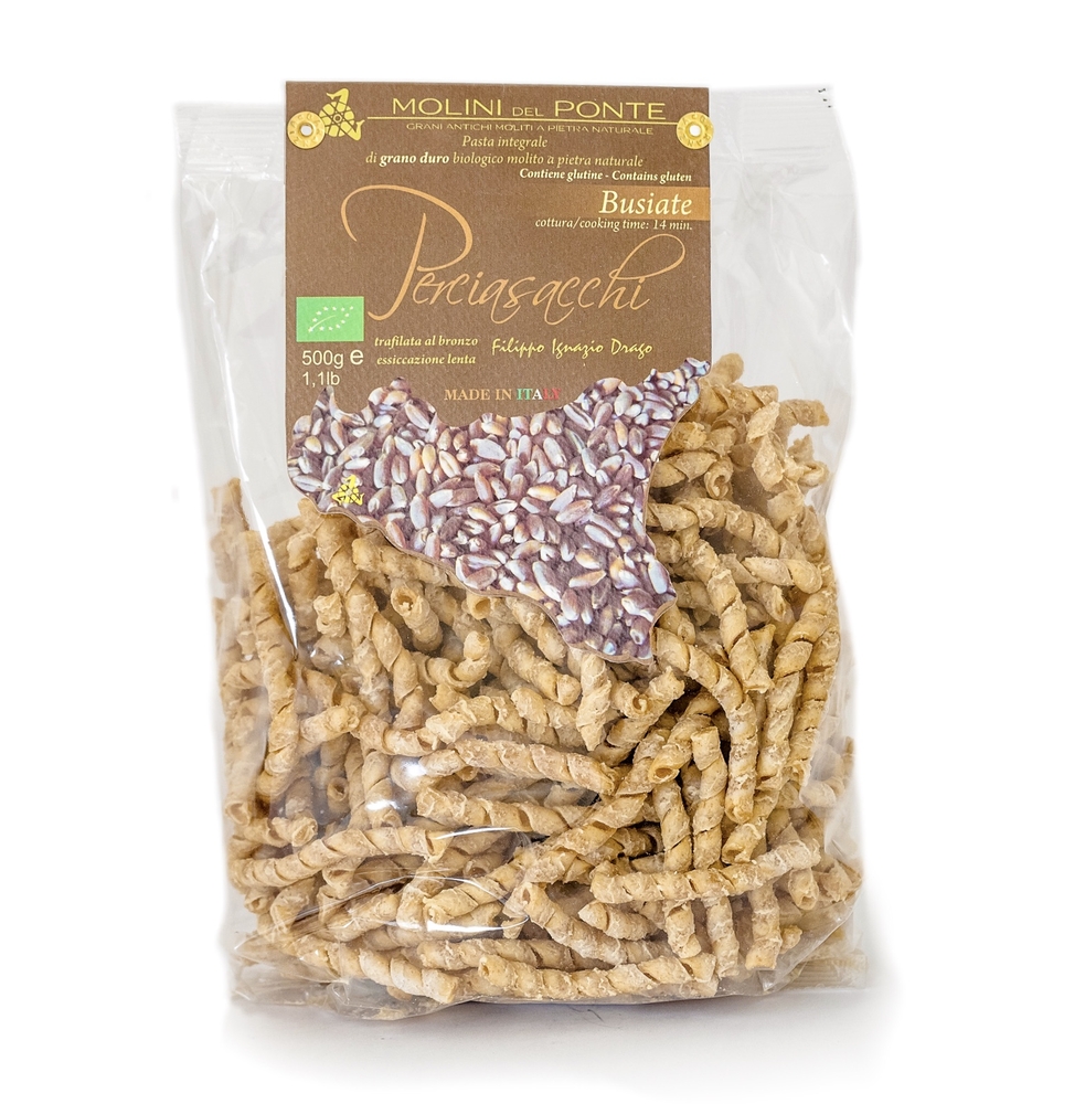 Pasta Busiate Perciasacchi BIO, 500 g