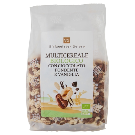 Multicereale con Cioccolato Fondente e Vaniglia BIO Il Viaggiator Goloso