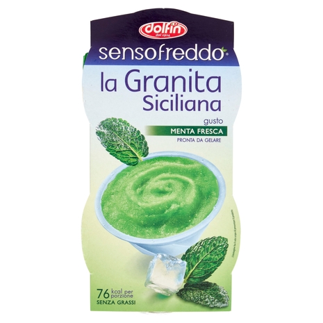 dolfin sensofreddo la Granita Siciliana gusto Menta Fresca 2 x 100 ml