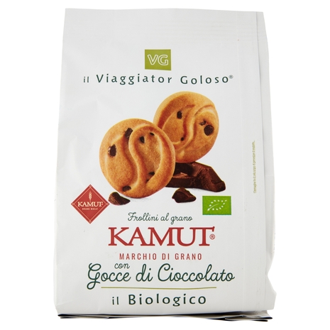 Frollini al Grano Khorasan Kamut con Gocce di Cioccolato Il Viaggiator Goloso
