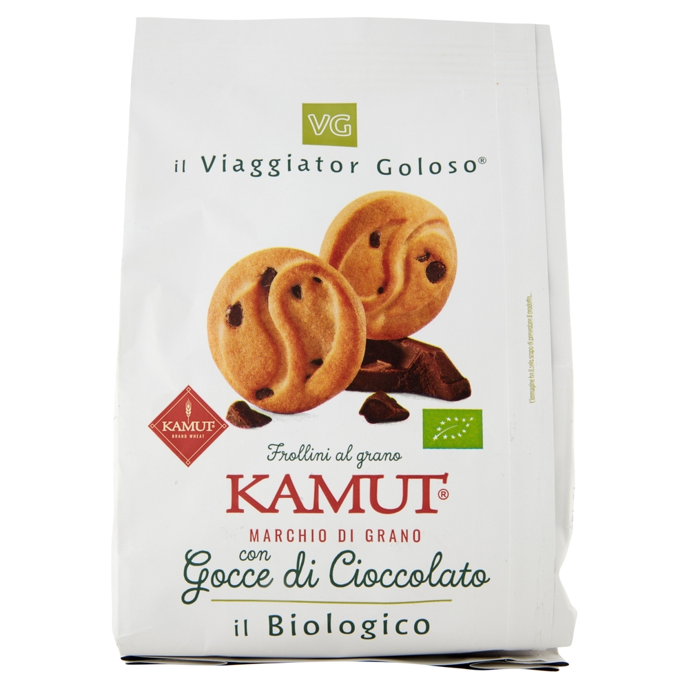 Frollini al Grano Khorasan Kamut con Gocce di Cioccolato Il Viaggiator Goloso
