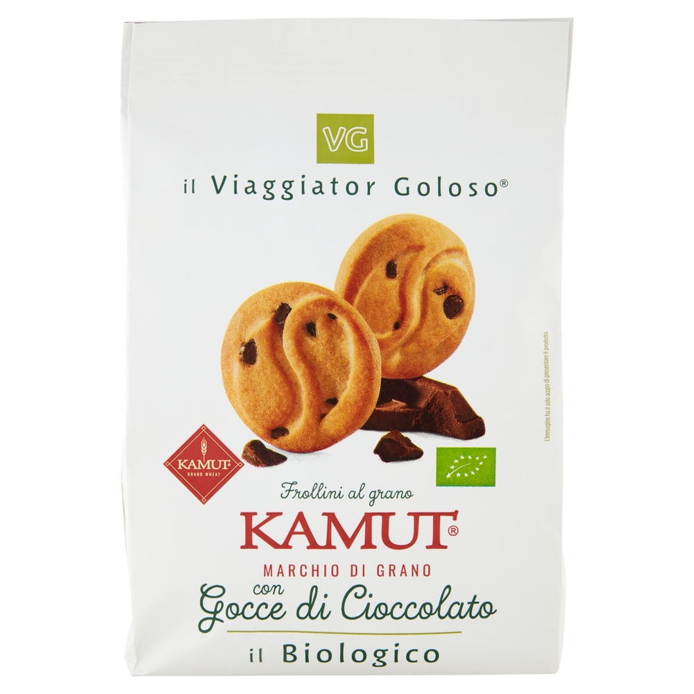 Frollini al Grano Khorasan Kamut con Gocce di Cioccolato Il Viaggiator Goloso
