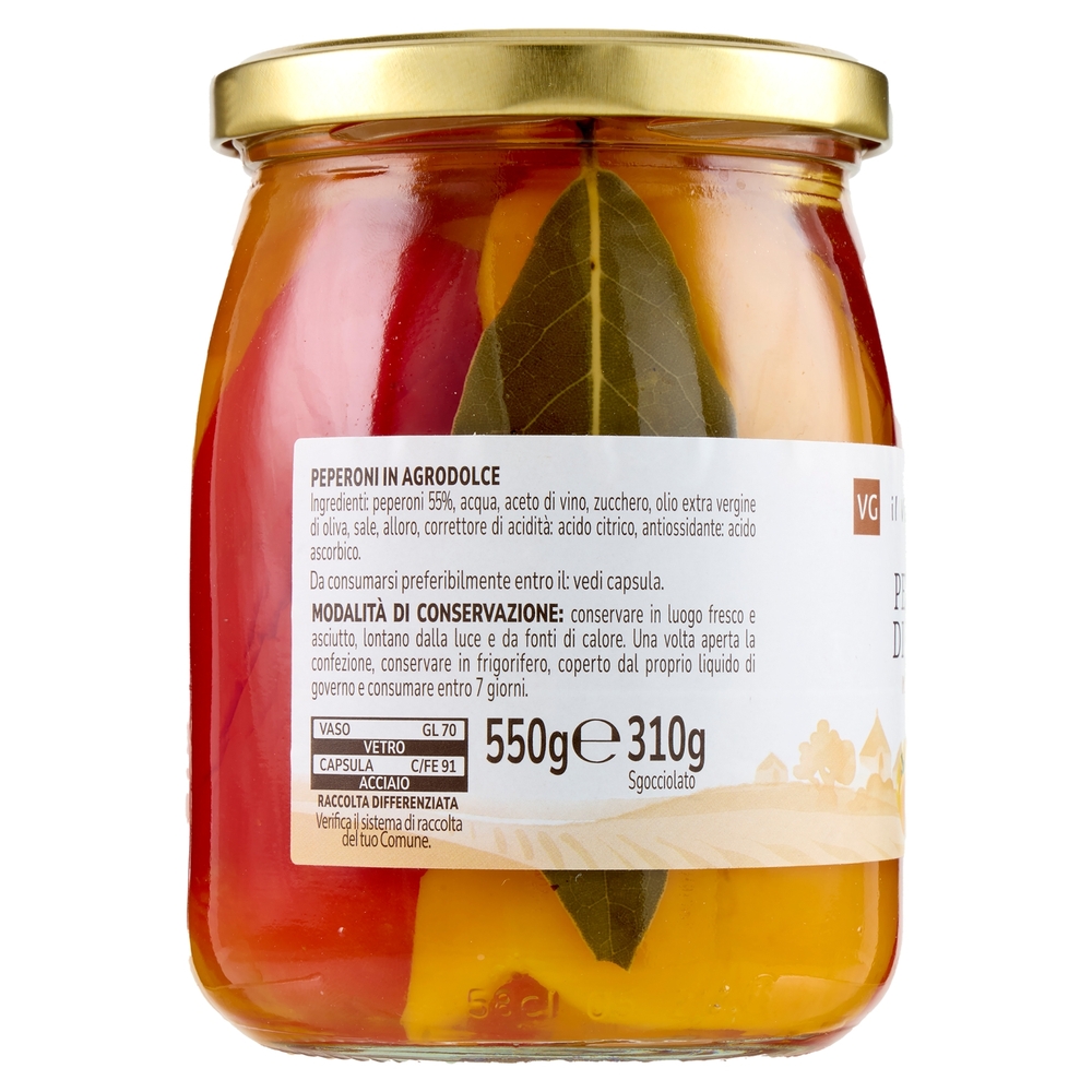 Peperoni di Puglia in Agrodolce Il Viaggiator Goloso