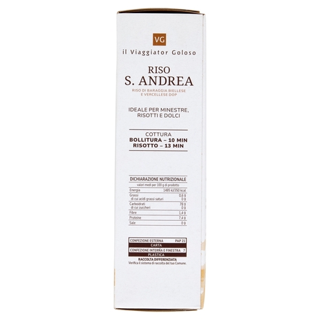 Riso Sant'Andrea di Baraggia DOP Il Viaggiator Goloso