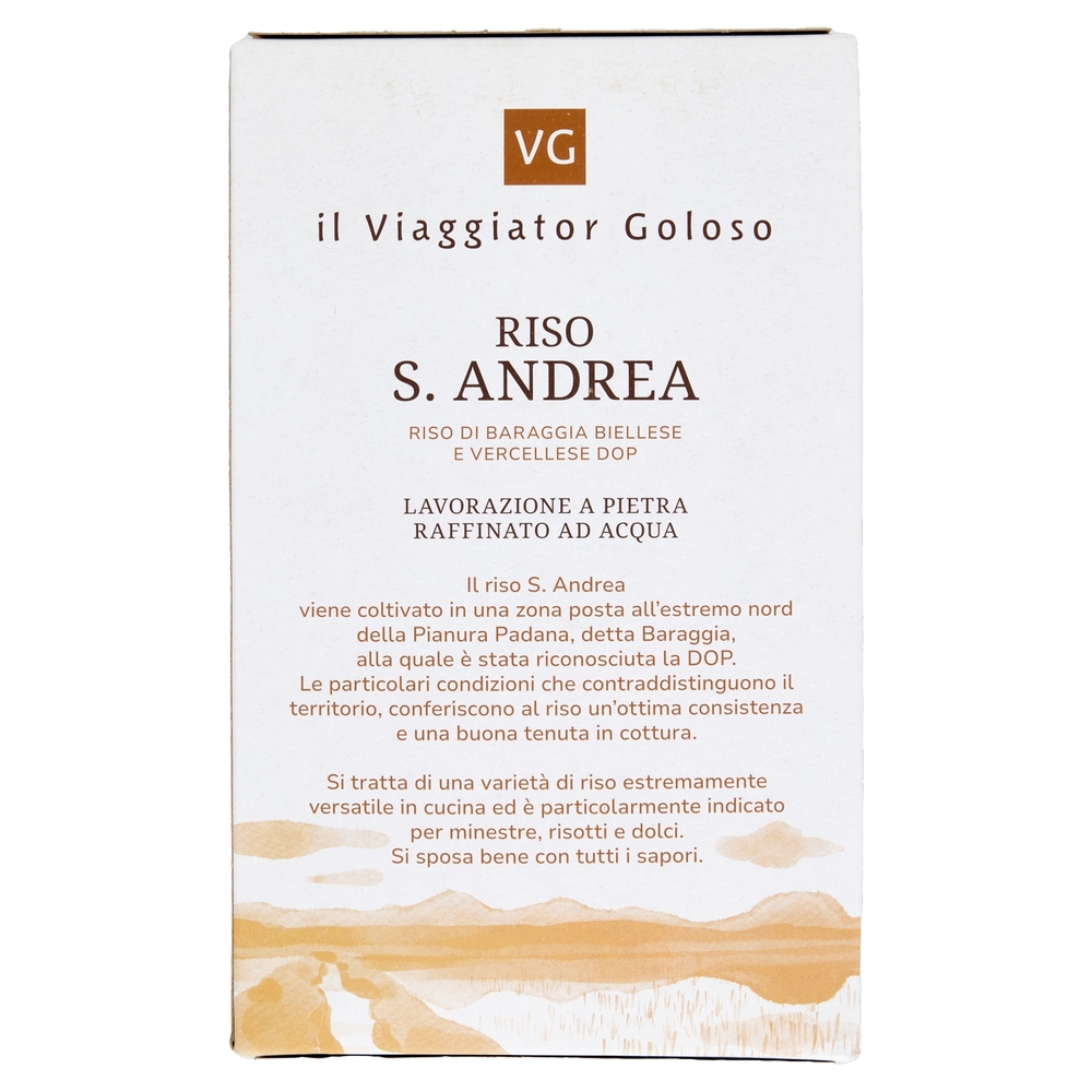 Riso Sant'Andrea di Baraggia DOP Il Viaggiator Goloso