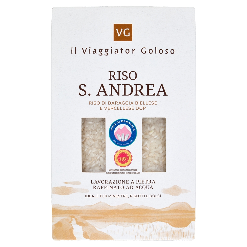 Riso Sant'Andrea di Baraggia DOP Il Viaggiator Goloso
