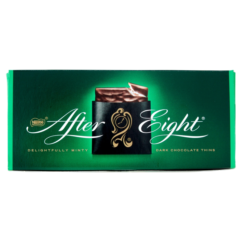 NESTLÉ AFTER EIGHT Sfoglie di Cioccolato Fondente con ripieno alla Menta 200 g