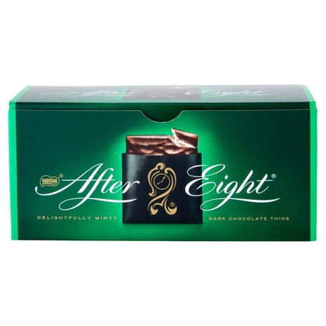 NESTLÉ AFTER EIGHT Sfoglie di Cioccolato Fondente con ripieno alla Menta 200 g
