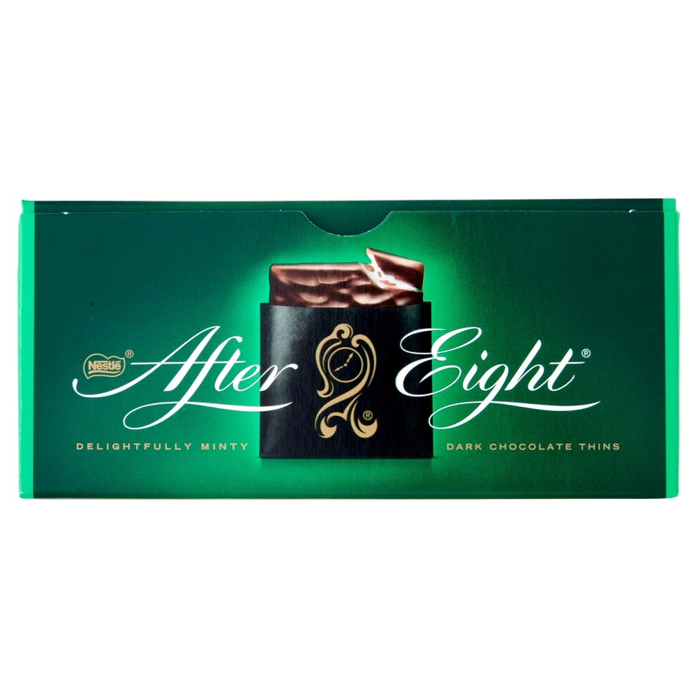 NESTLÉ AFTER EIGHT Sfoglie di Cioccolato Fondente con ripieno alla Menta 200 g