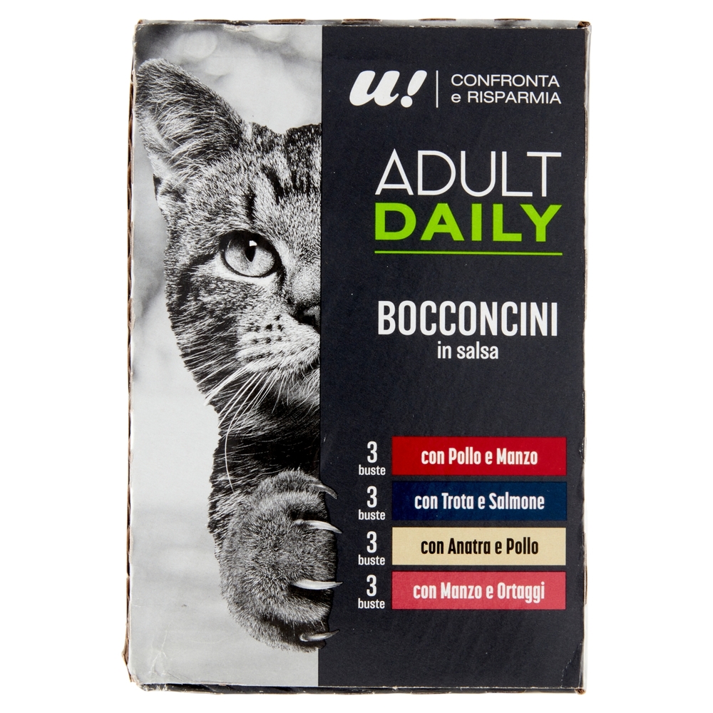 12 Monoporzioni Bocconcini in Salsa Assortiti U! Confronta e Risparmia