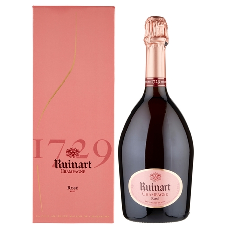 Champagne Ruinart Rosé 750 ml.Coffret