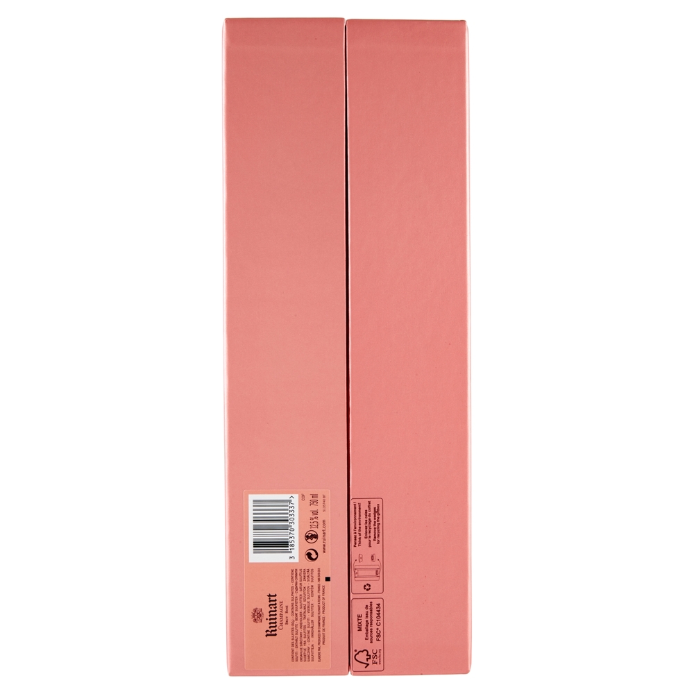 Champagne Ruinart Rosé 750 ml.Coffret