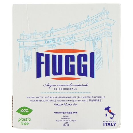 Fiuggi Acqua minerale naturale  Oligominerale 6 x 1 L
