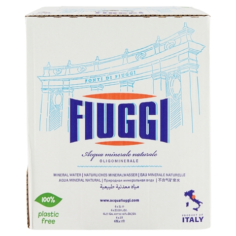 Fiuggi Acqua minerale naturale  Oligominerale 6 x 1 L