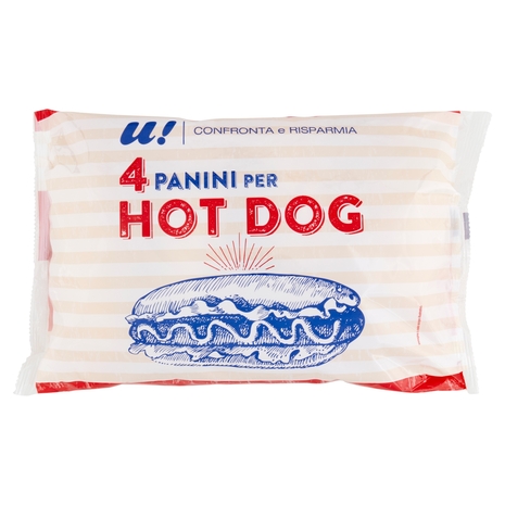 4 Panini per Hot Dog U! Confronta e Risparmia