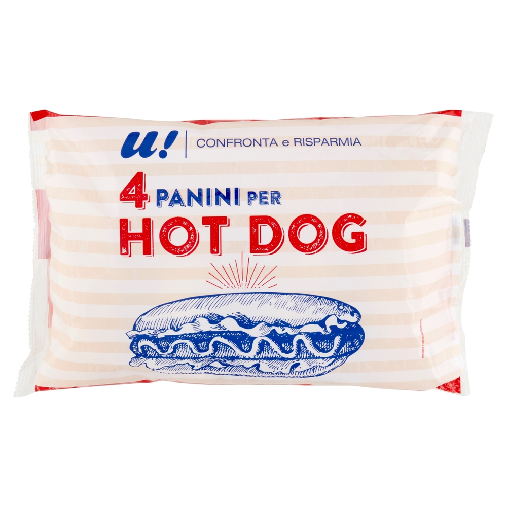 4 Panini per Hot Dog U! Confronta e Risparmia