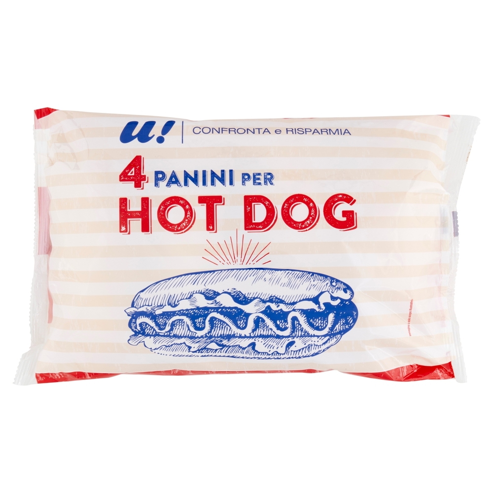 4 Panini per Hot Dog U! Confronta e Risparmia