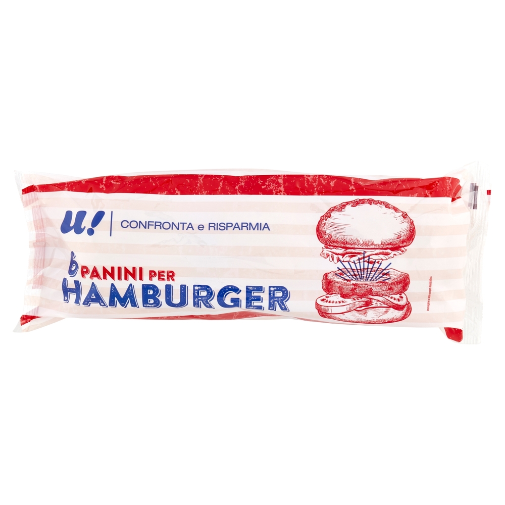 6 Panini per Hamburger U! Confronta e Risparmia