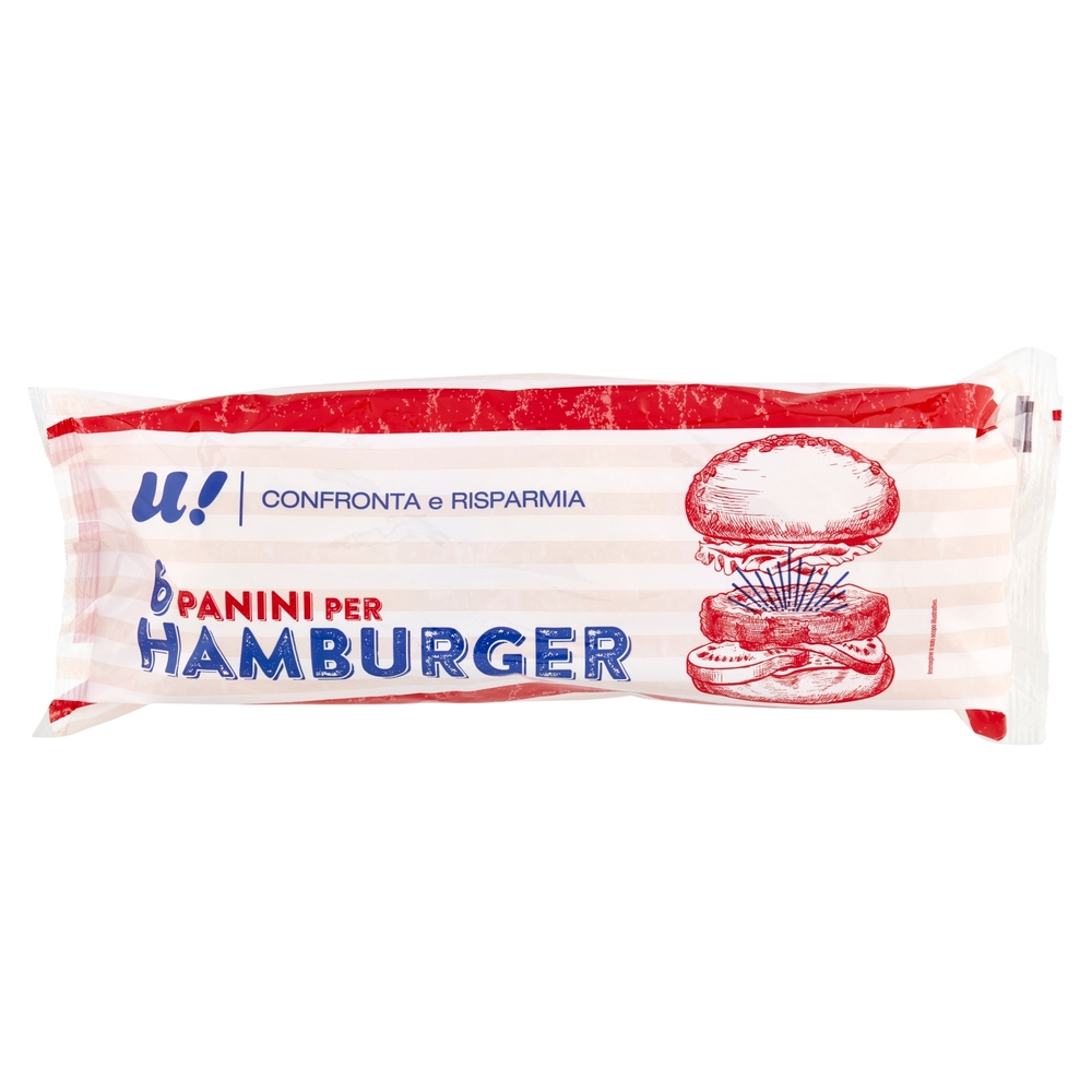 6 Panini per Hamburger U! Confronta e Risparmia