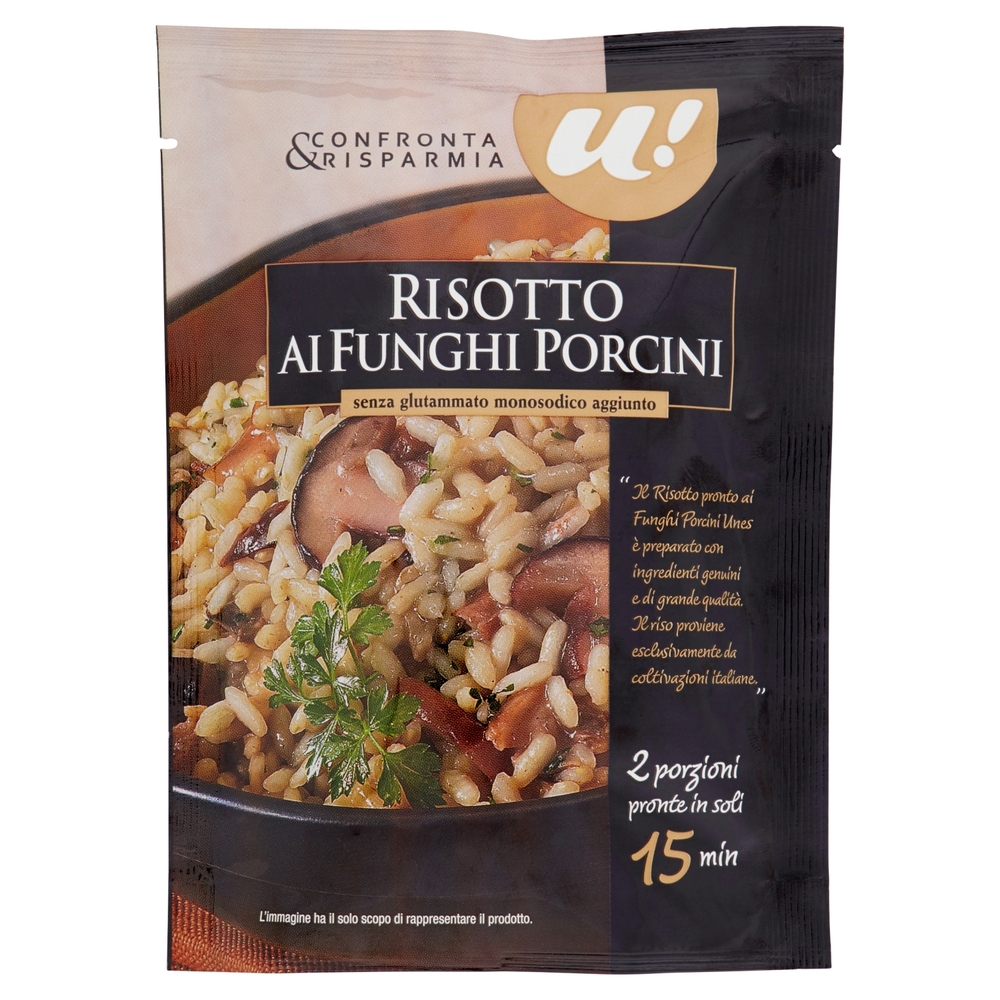 RISOTTO AI FUNGHI PORCINI U! Confronta & Risparmia