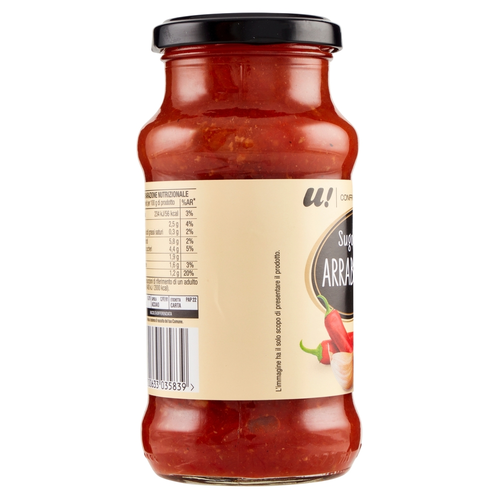 Sugo all'Arrabbiata U! Confronta e Risparmia