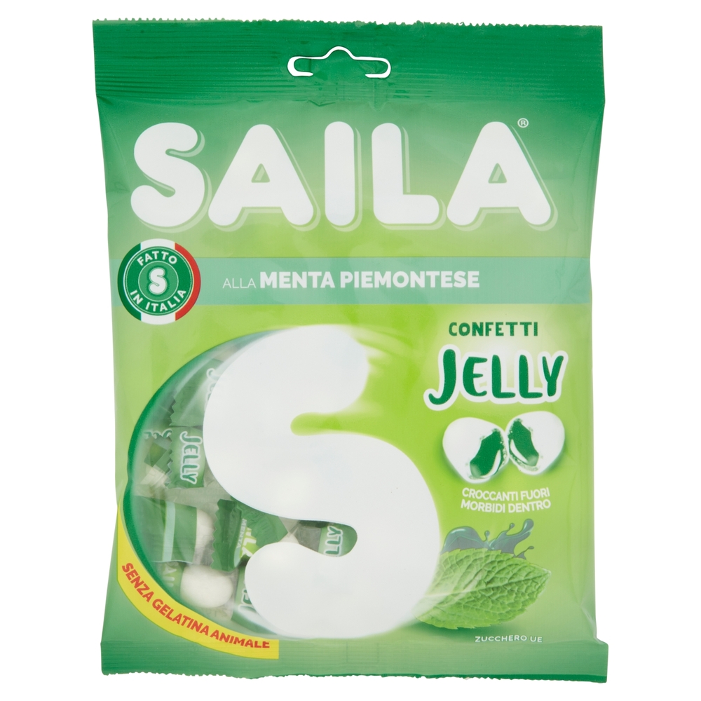 Saila alla menta Piemontese Confetti Jelly 75 g