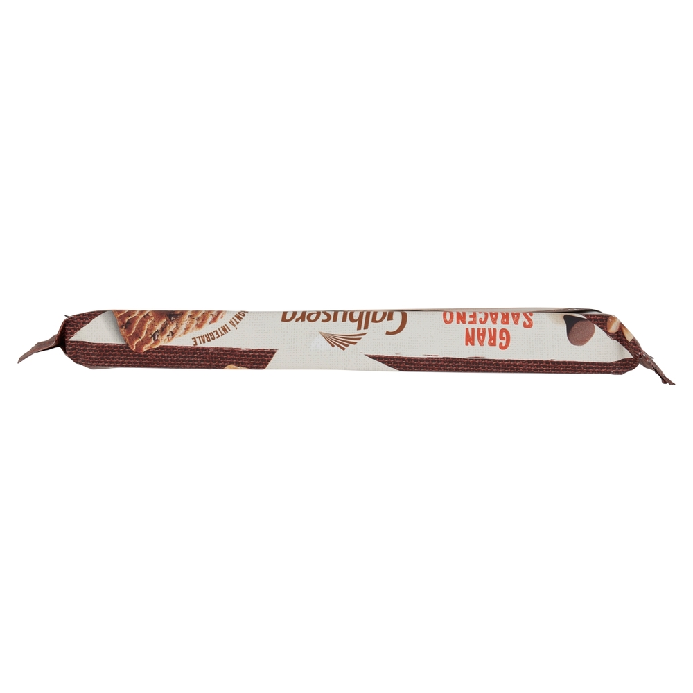Galbusera GranSaraceno Ricchi di Fibre Integrale con Grano Saraceno e Gocce di Cioccolato 6 x 43,3 g