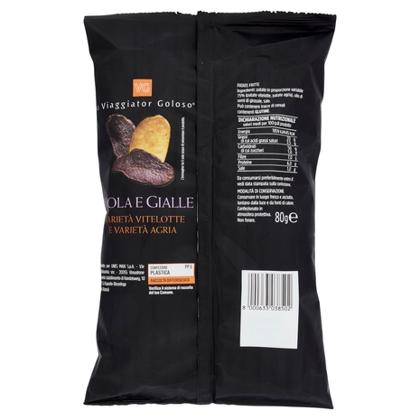 Patatine Viola e Gialle Il Viaggiator Goloso