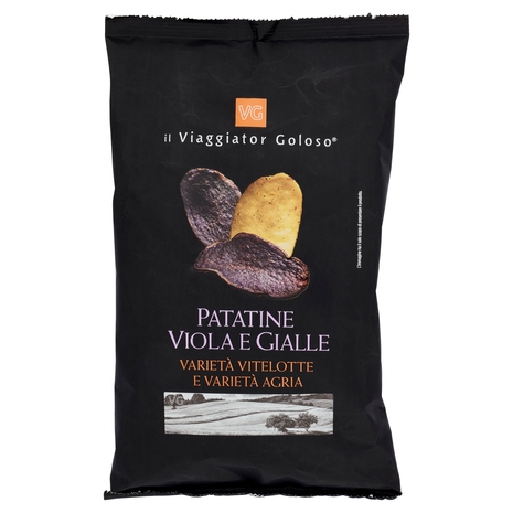 Patatine Viola e Gialle Il Viaggiator Goloso