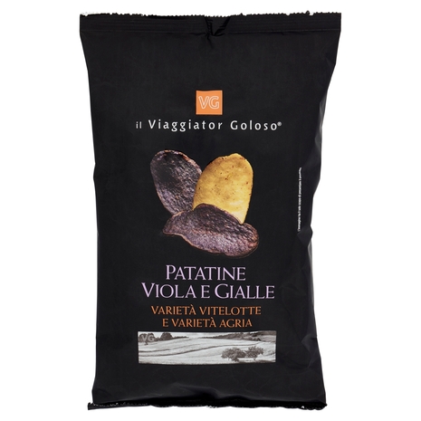 Patatine Viola e Gialle Il Viaggiator Goloso