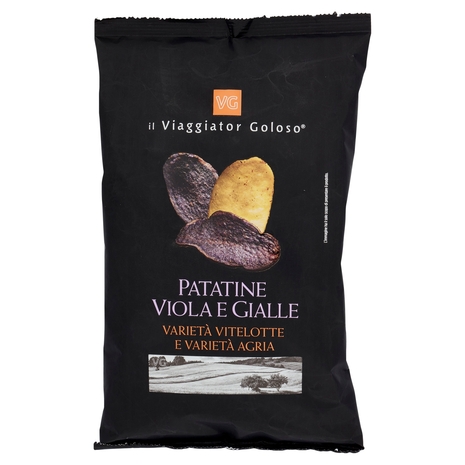 Patatine Viola e Gialle Il Viaggiator Goloso