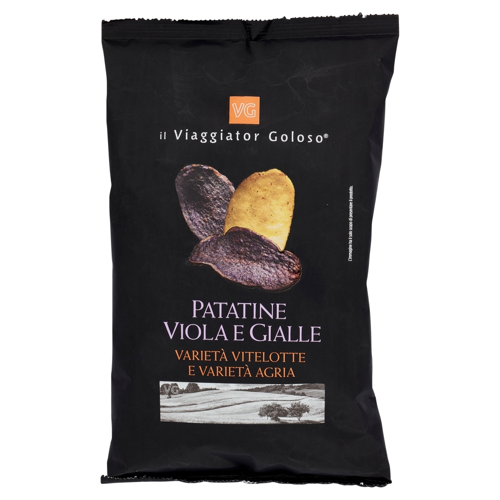 Patatine Viola e Gialle Il Viaggiator Goloso