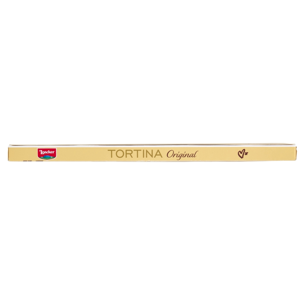 Loacker Tortina Original Wafer ricoperto di Cioccolato al Latte con crema di Nocciole Italiane 21gx3
