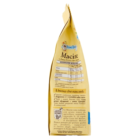 Mulino Bianco Macine Biscotti con Panna Fresca 350g