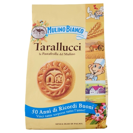 Mulino Bianco Tarallucci Biscotti con Uova Fresche 100% italiane 350g