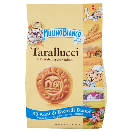 Mulino Bianco Tarallucci Biscotti con Uova Fresche 100% italiane 350g
