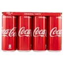 Coca-Cola Original Taste lattine sleek 8 x 330 ml