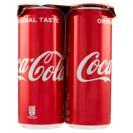 Coca-Cola Original Taste lattine sleek 8 x 330 ml