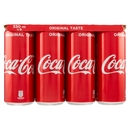 Coca-Cola Original Taste lattine sleek 8 x 330 ml