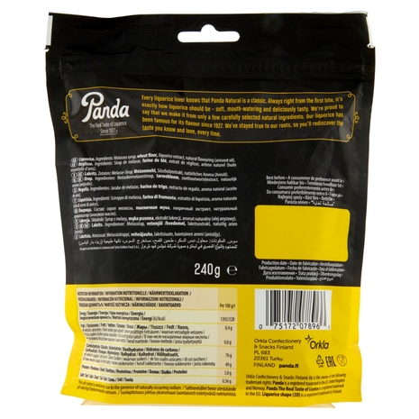 Panda Original Liquorice 240 g