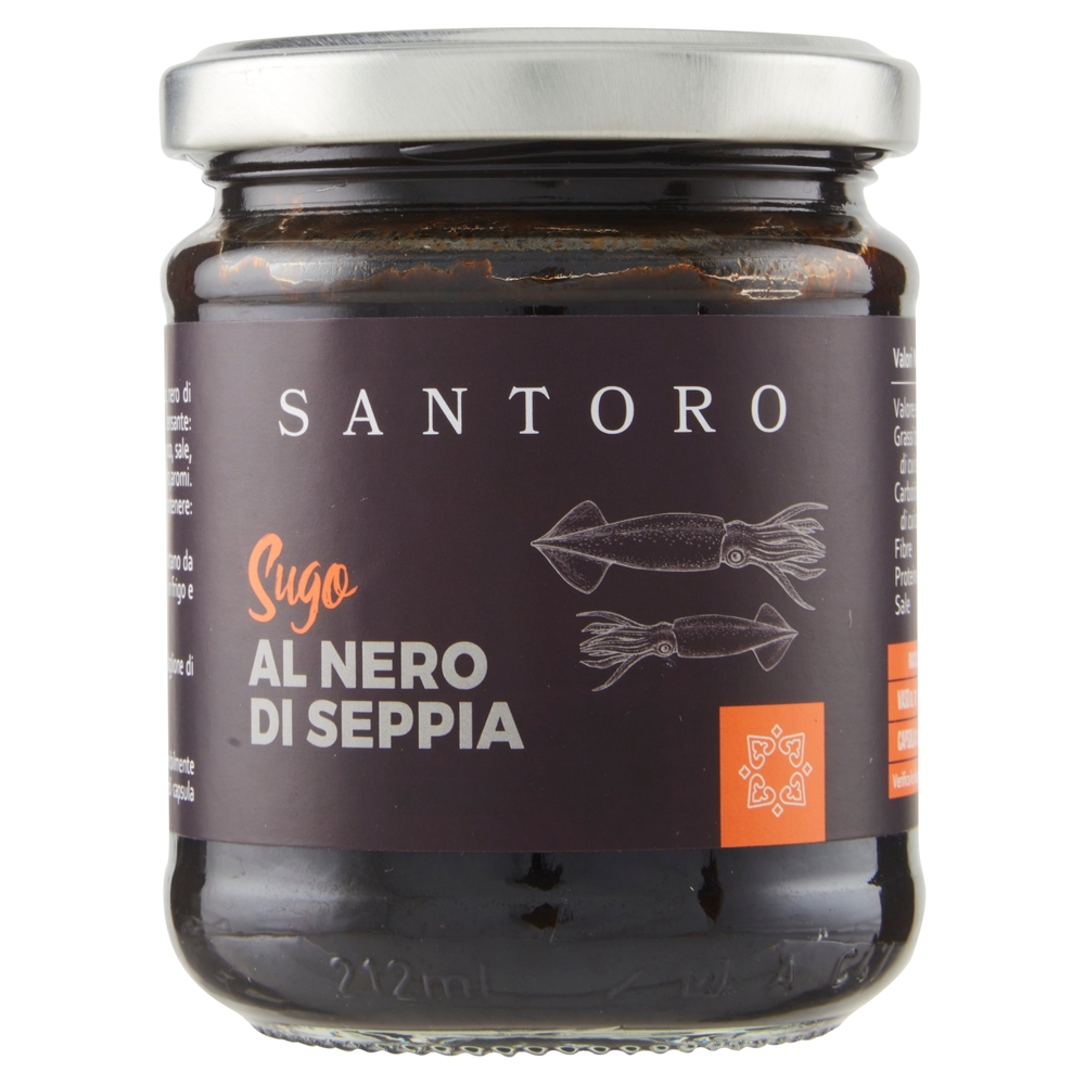 Santoro Sugo al Nero di Seppia 180 g